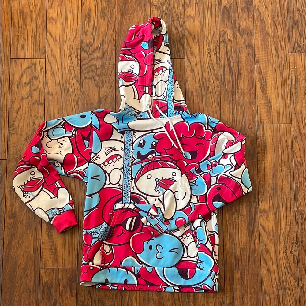 Colorful Odd 1s Out Graphic Hoodie